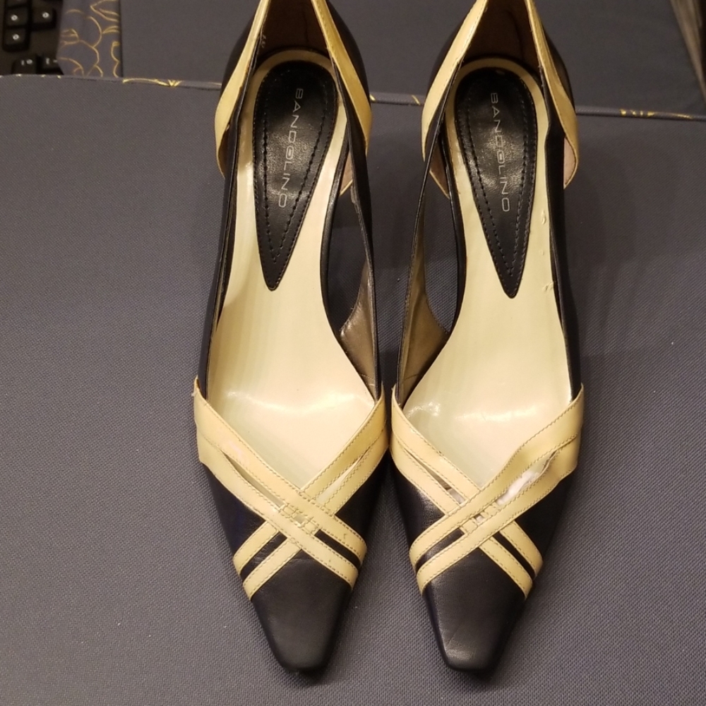 Navy and Cream Spectators Bandolino